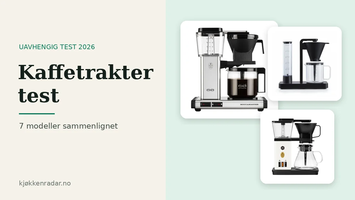 Kaffetrakter test