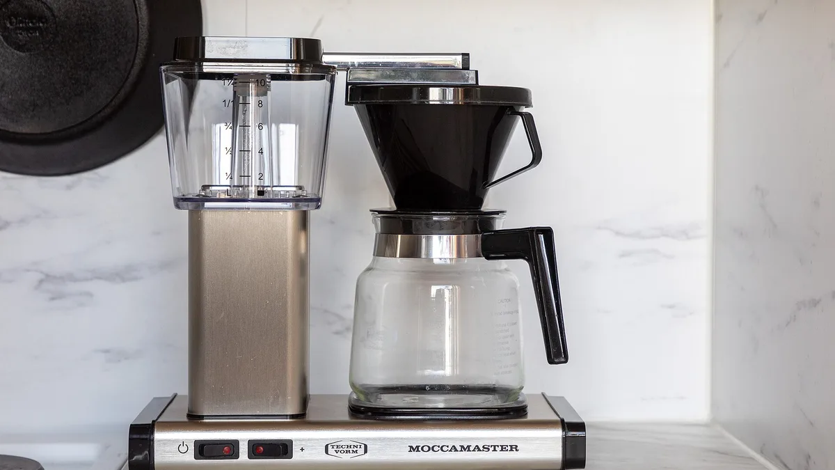 Avkalke kaffemaskin